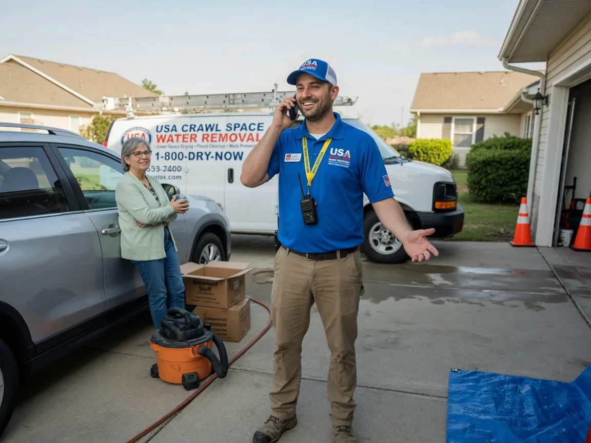 Crawl Space Water Removal Bracey, VA FAQs